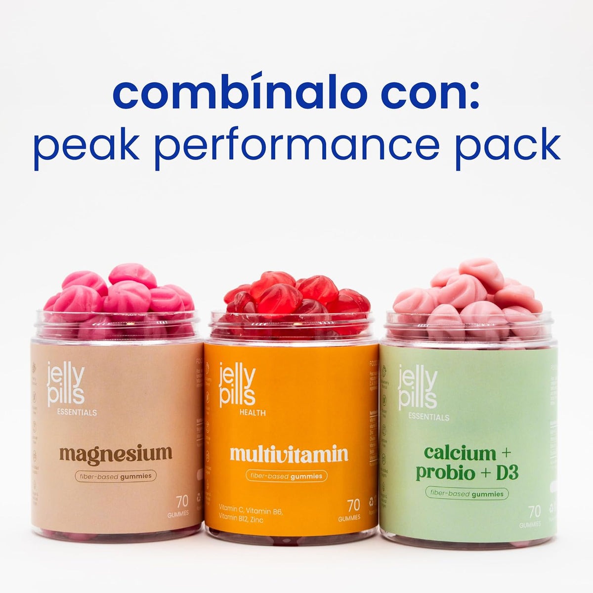 Jelly Pills Gominolas De Citrato De Magnesio -1640Mg Con Vitamina B6