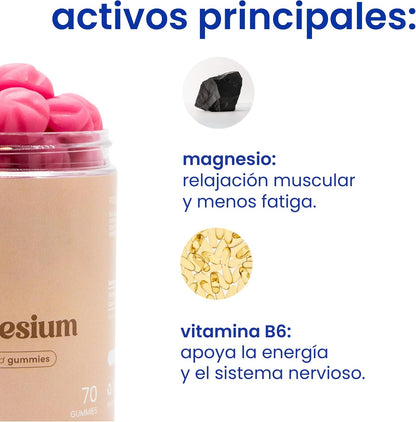 Jelly Pills Gominolas De Citrato De Magnesio -1640Mg Con Vitamina B6