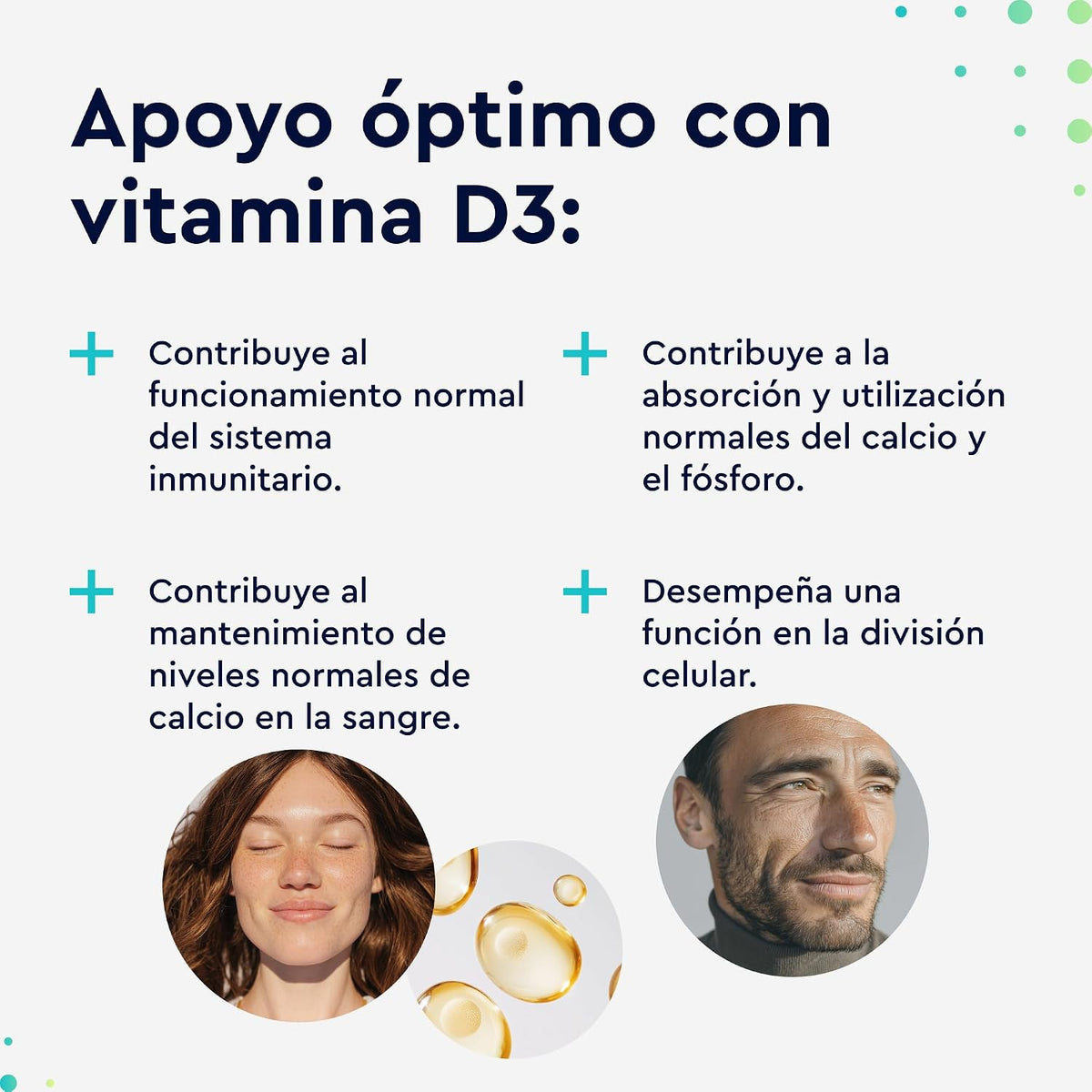Vitamina D3 En Gotas - 5000 U.I. Por 5 Gotas - 50Ml (Líquido) En Aceite MCT De Coco - Altamente Biodisponibles Y Estables - Probado En Laboratorio, Fabricado En Alemania Sin Aditivos