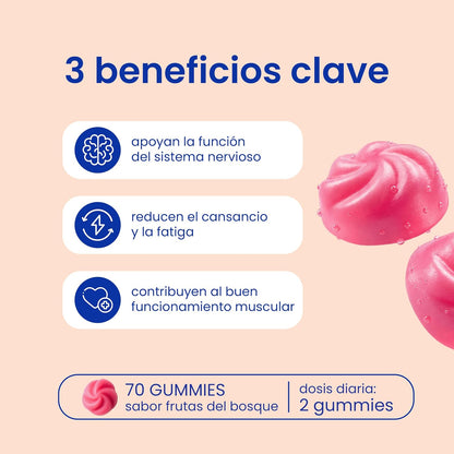 Jelly Pills Gominolas De Citrato De Magnesio -1640Mg Con Vitamina B6